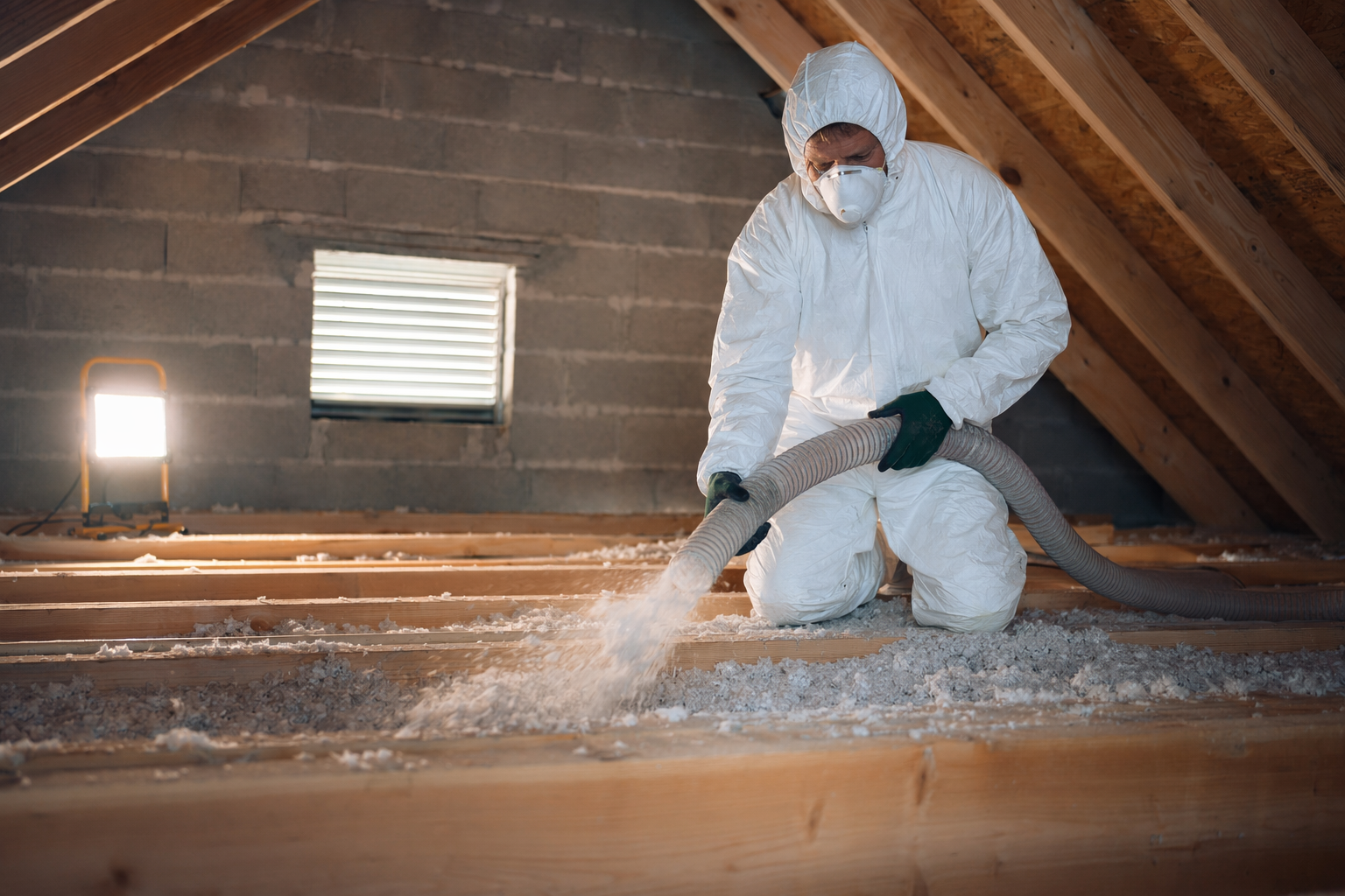 Illustration for Attic insulation